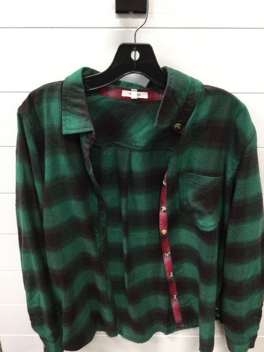 Cardigan By Maurices In Green, Size:L