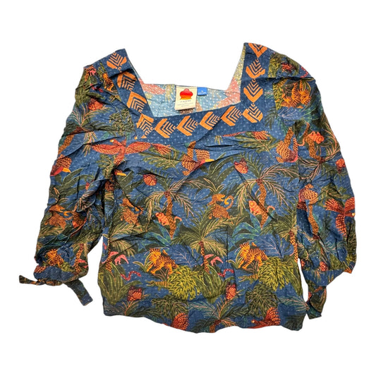 Top Ls Designer By Farm Rio In Multi, Size:Xs
