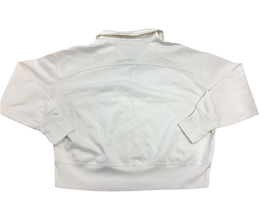 Athletic Top Ls Collar By Old Navy In White, Size:2X