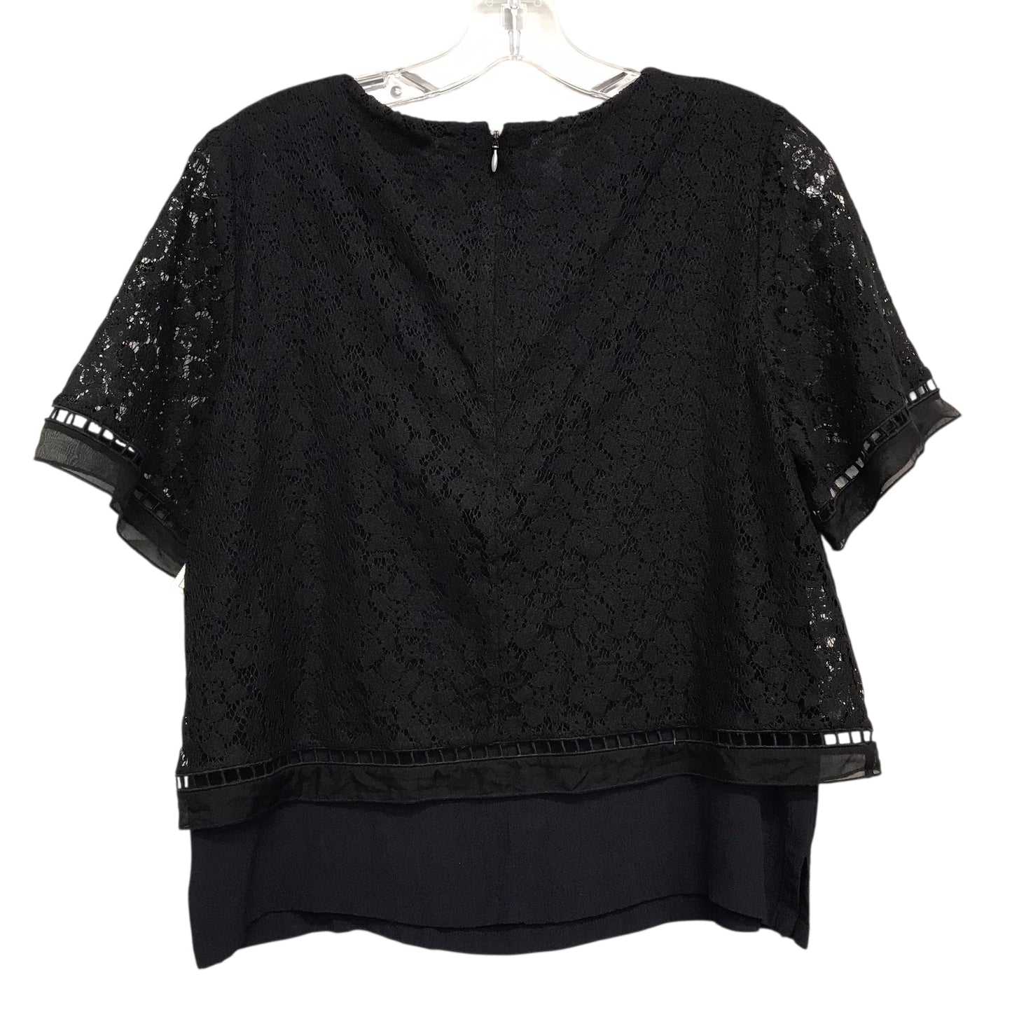 Top Ss By Rebecca Taylor In Black, Size:M
