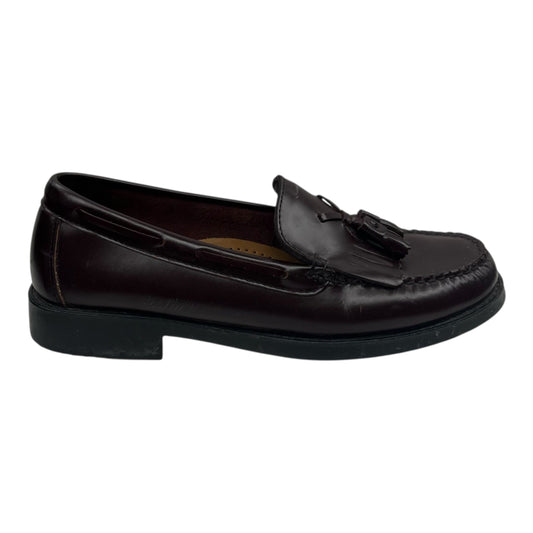 Shoes Flats By Bass In Maroon, Size:9