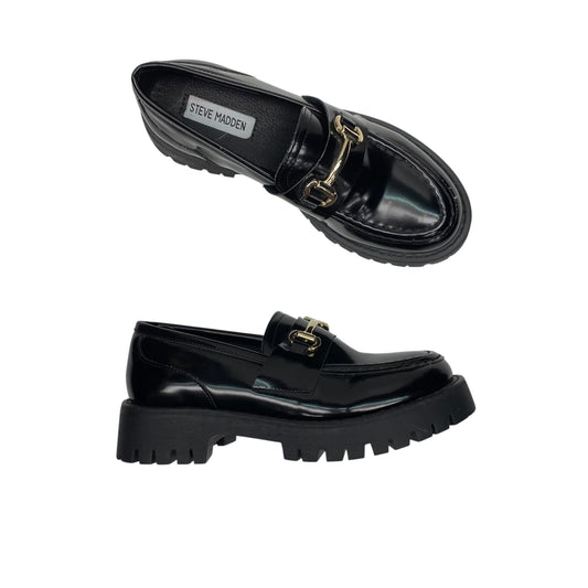 Shoes Heels Platform By Steve Madden In Black, Size:7.5