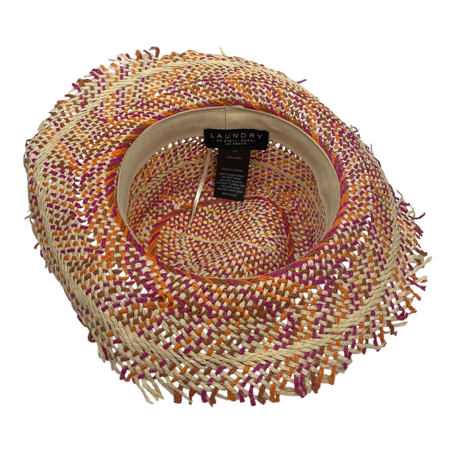 Hat Sun By Laundry In Orange & Pink