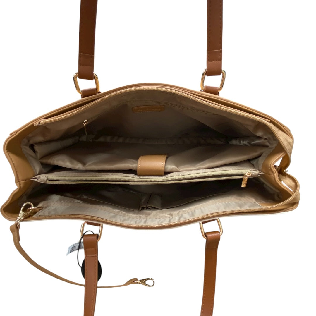Handbag By Cmc In Tan, Size:Large