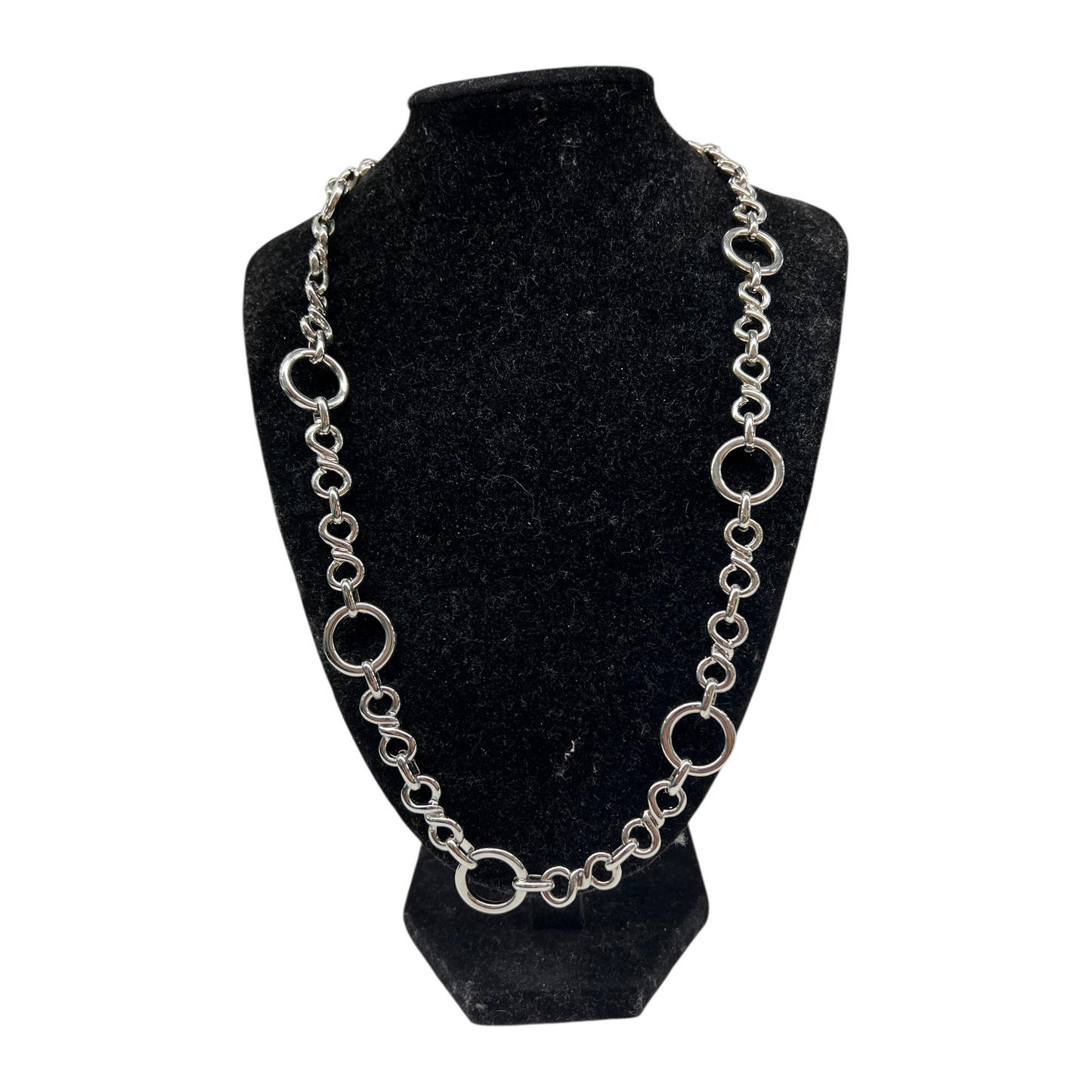 Necklace Chain By Ann Taylor In Silver