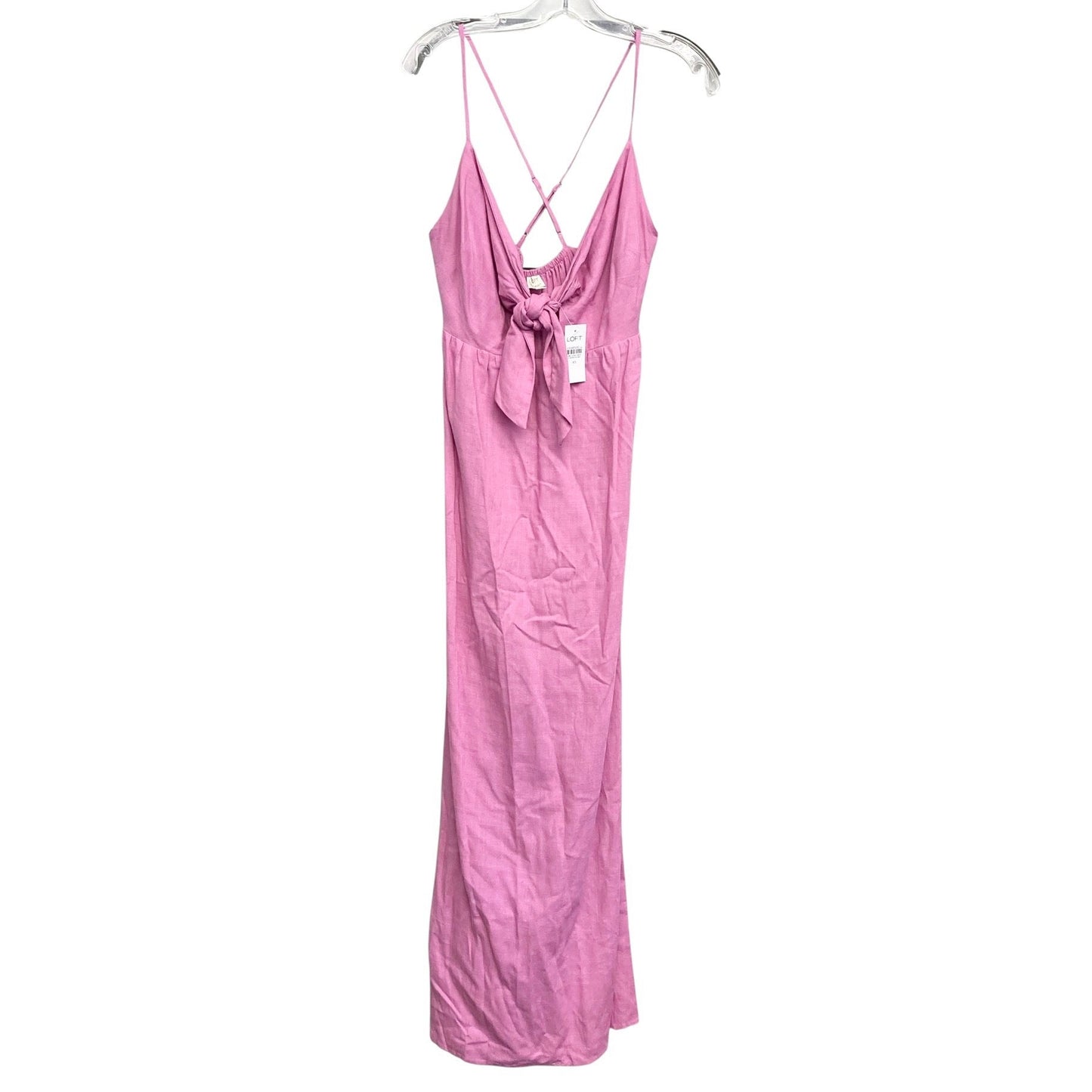 Dress Casual Maxi By Loft In Pink, Size:Xs