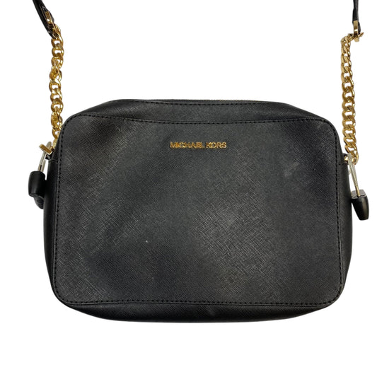 Crossbody Designer By Michael Kors In Black, Size:Small