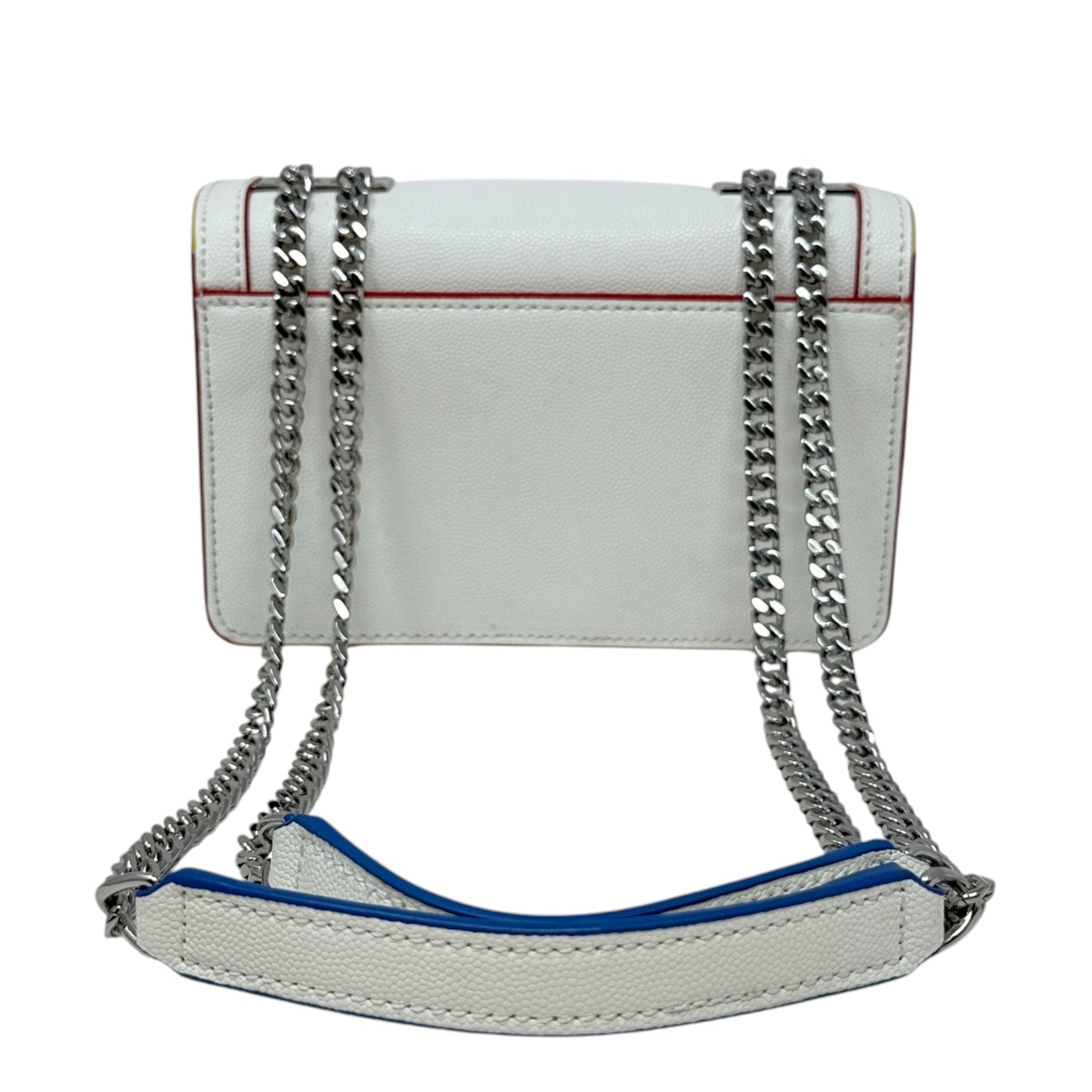 Corinne Leather Shoulder Bag Designer By Karl Lagerfeld, Size: Small