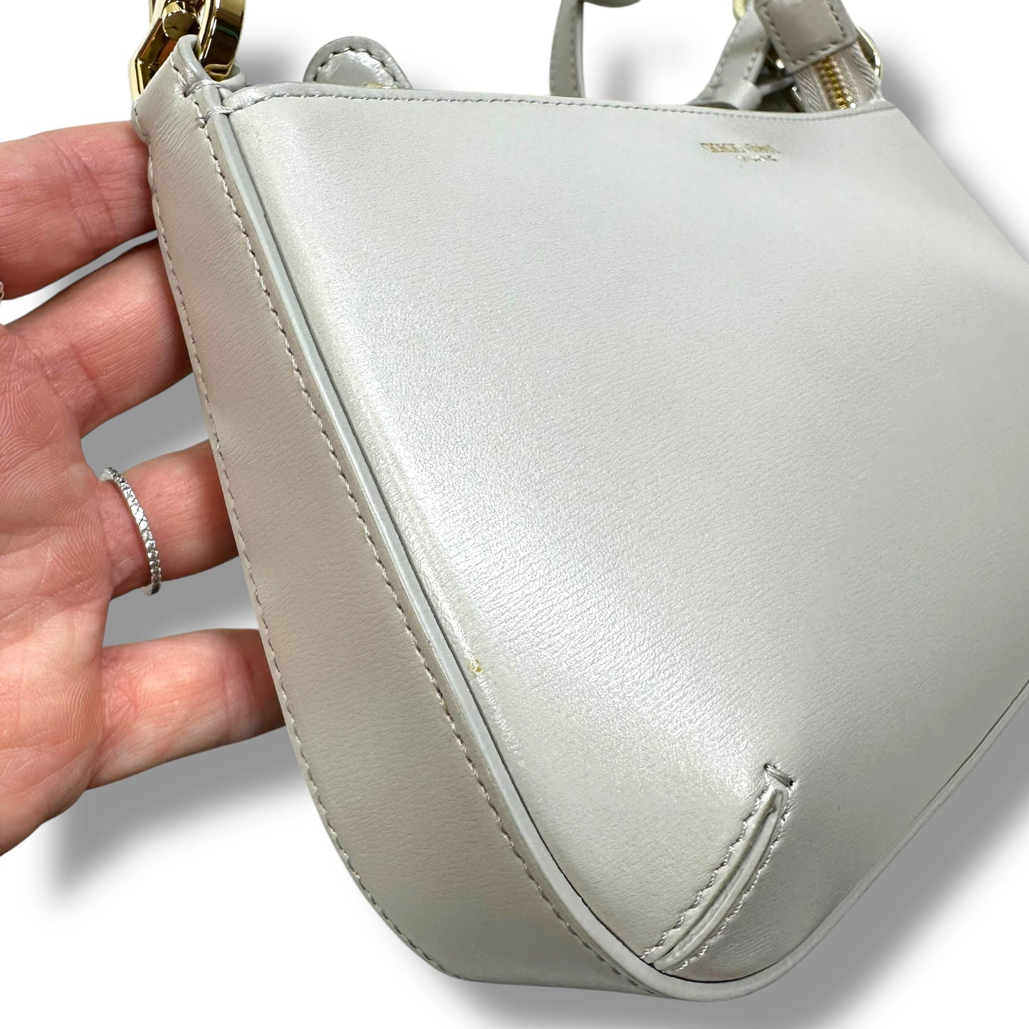 Handbag Luxury Designer By Giorgio Armani, Size: Small