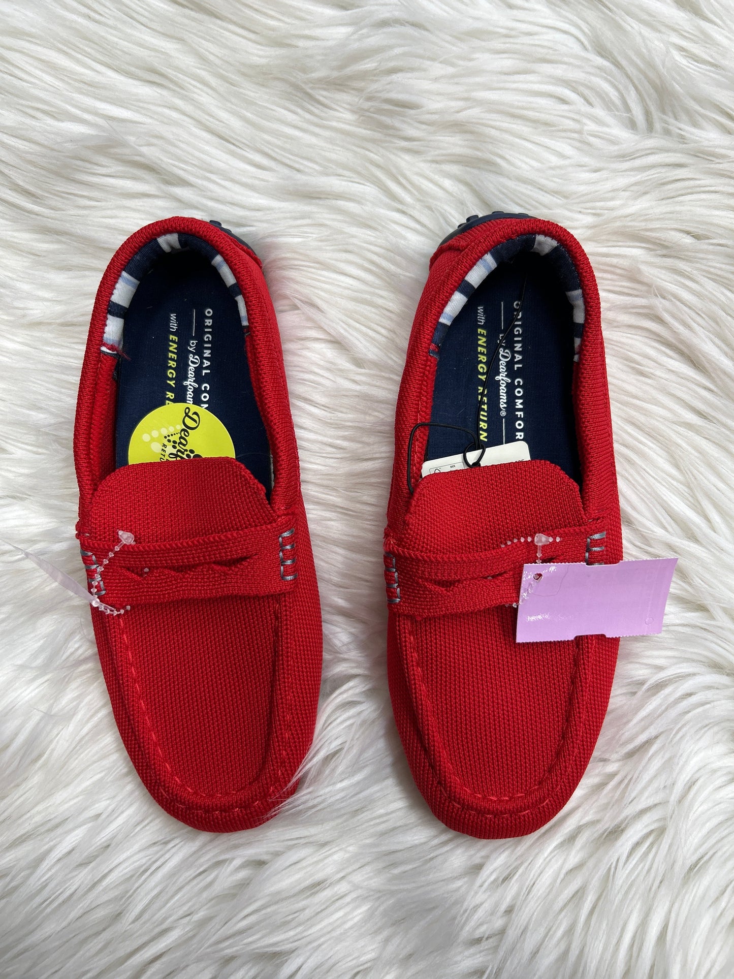Shoes Flats By Cmc In Red, Size:6