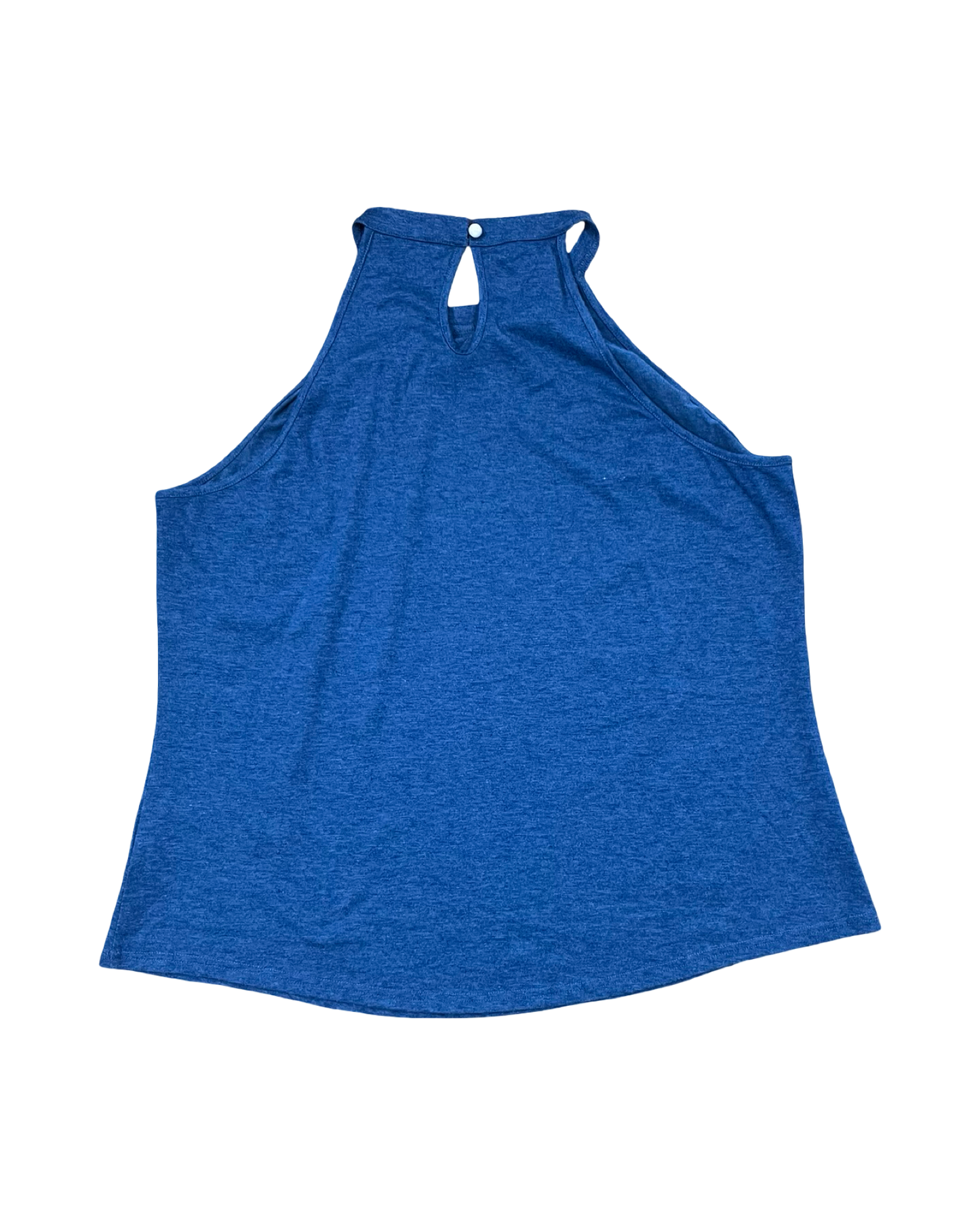 Top Sleeveless Basic By Clothes Mentor In Blue, Size:Xxl
