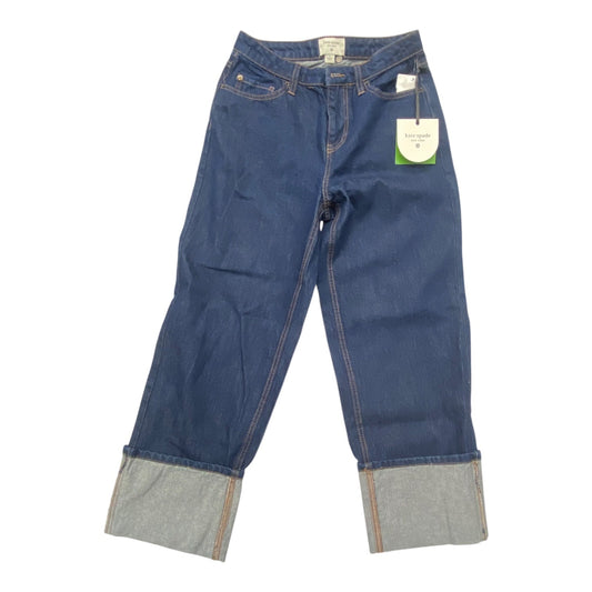 Jeans Wide Leg By Target-Designer In Blue Denim, Size:4
