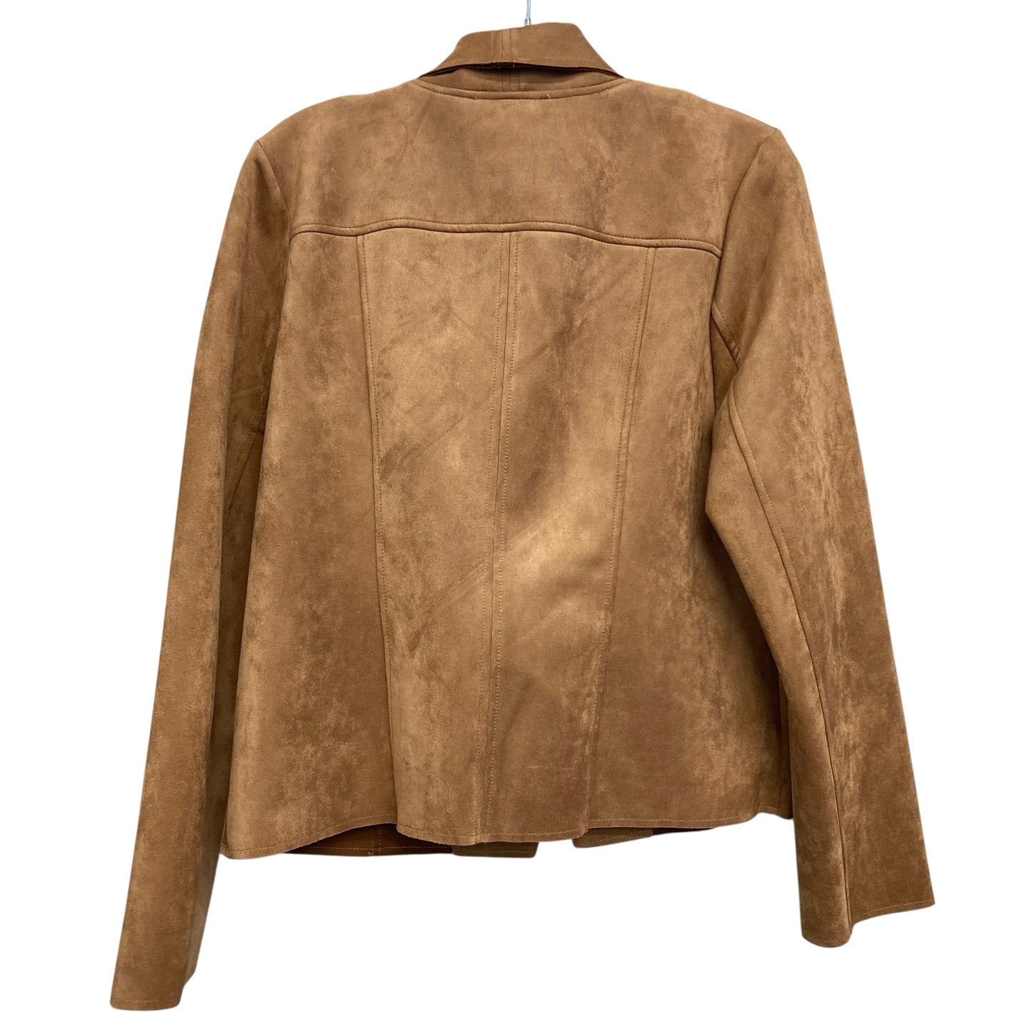 Jacket Moto By Philosophy In Tan, Size:M