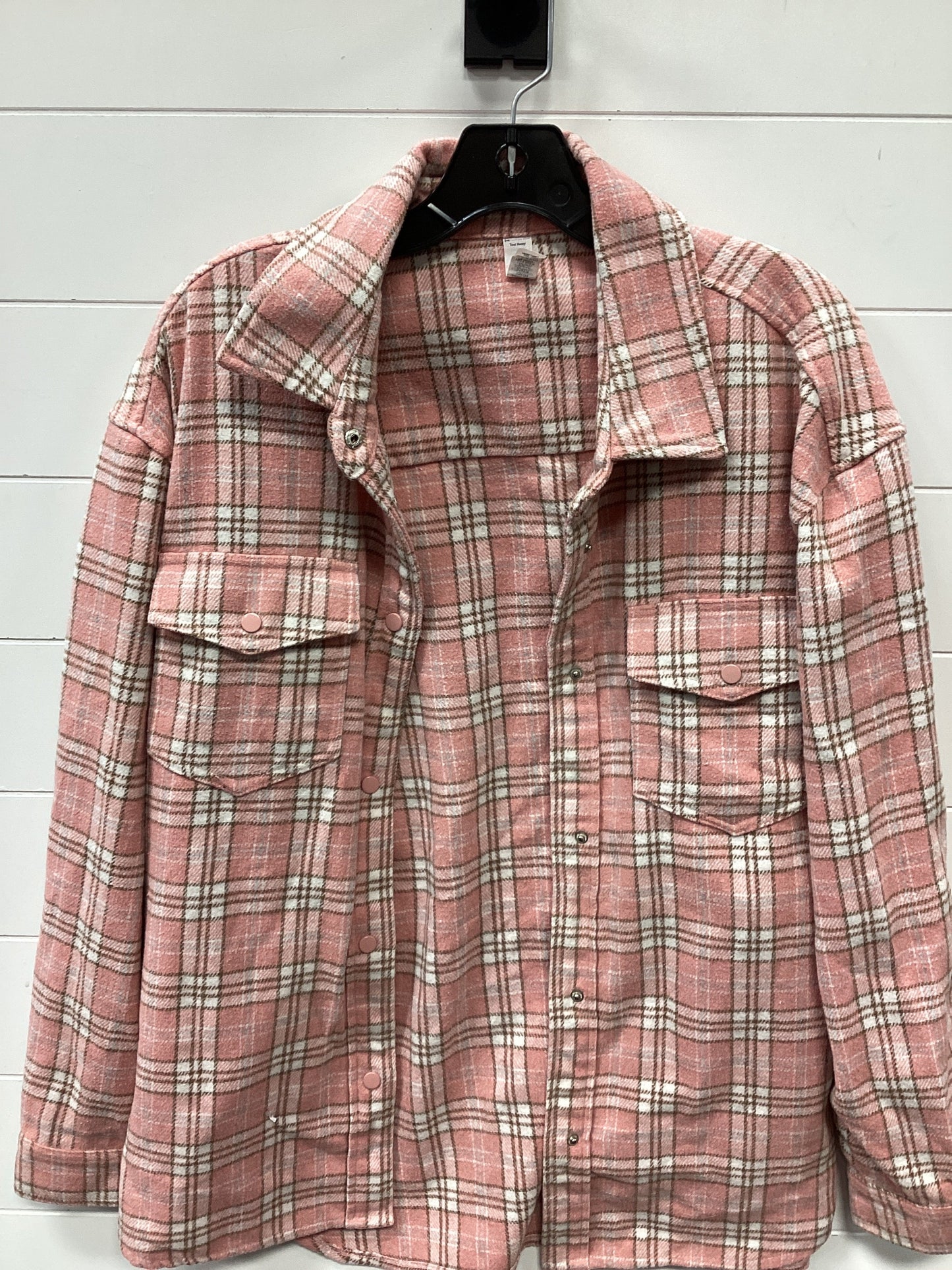 Jacket Fleece By Zyia In Pink, Size:M