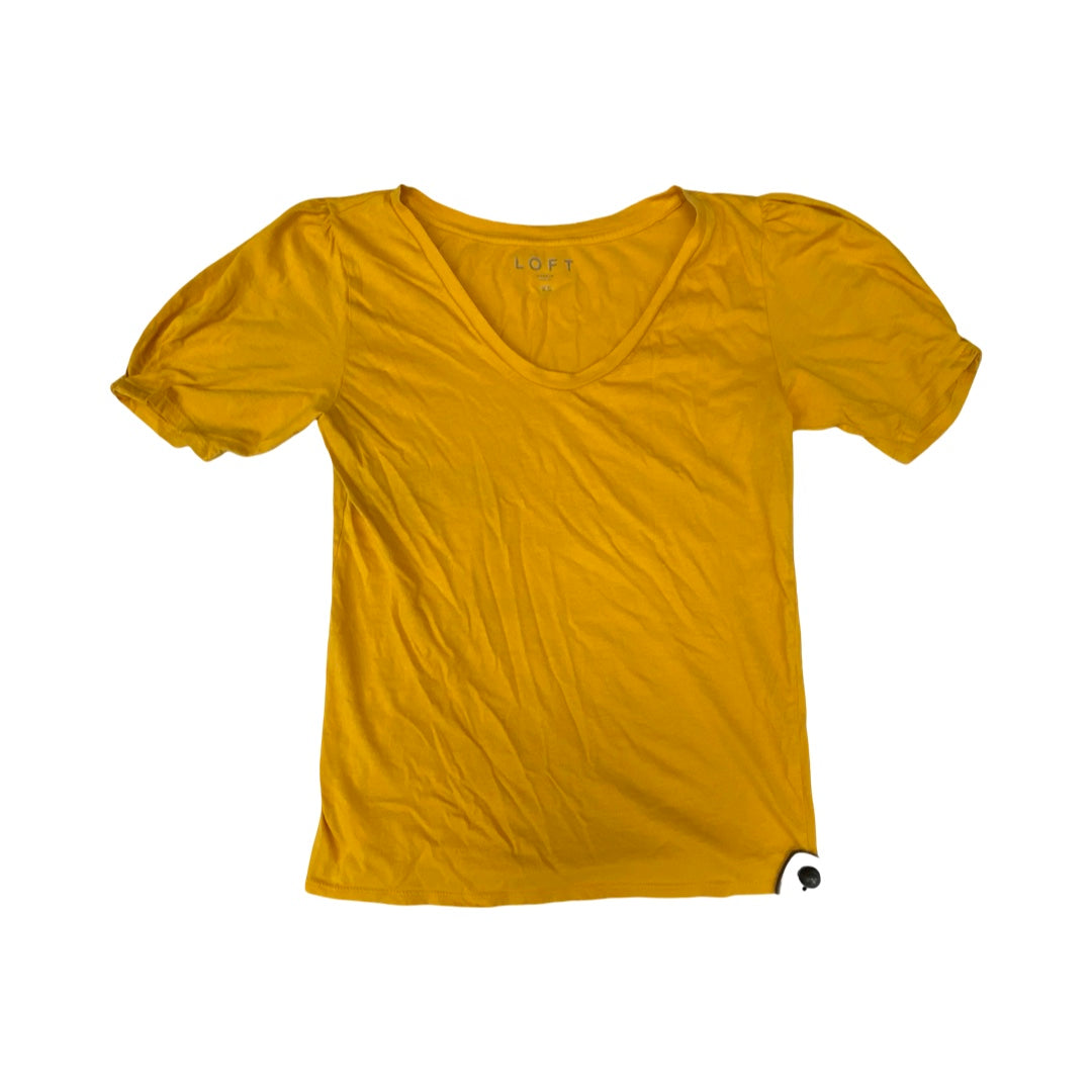 Top Ss By Loft In Orange, Size:Xs