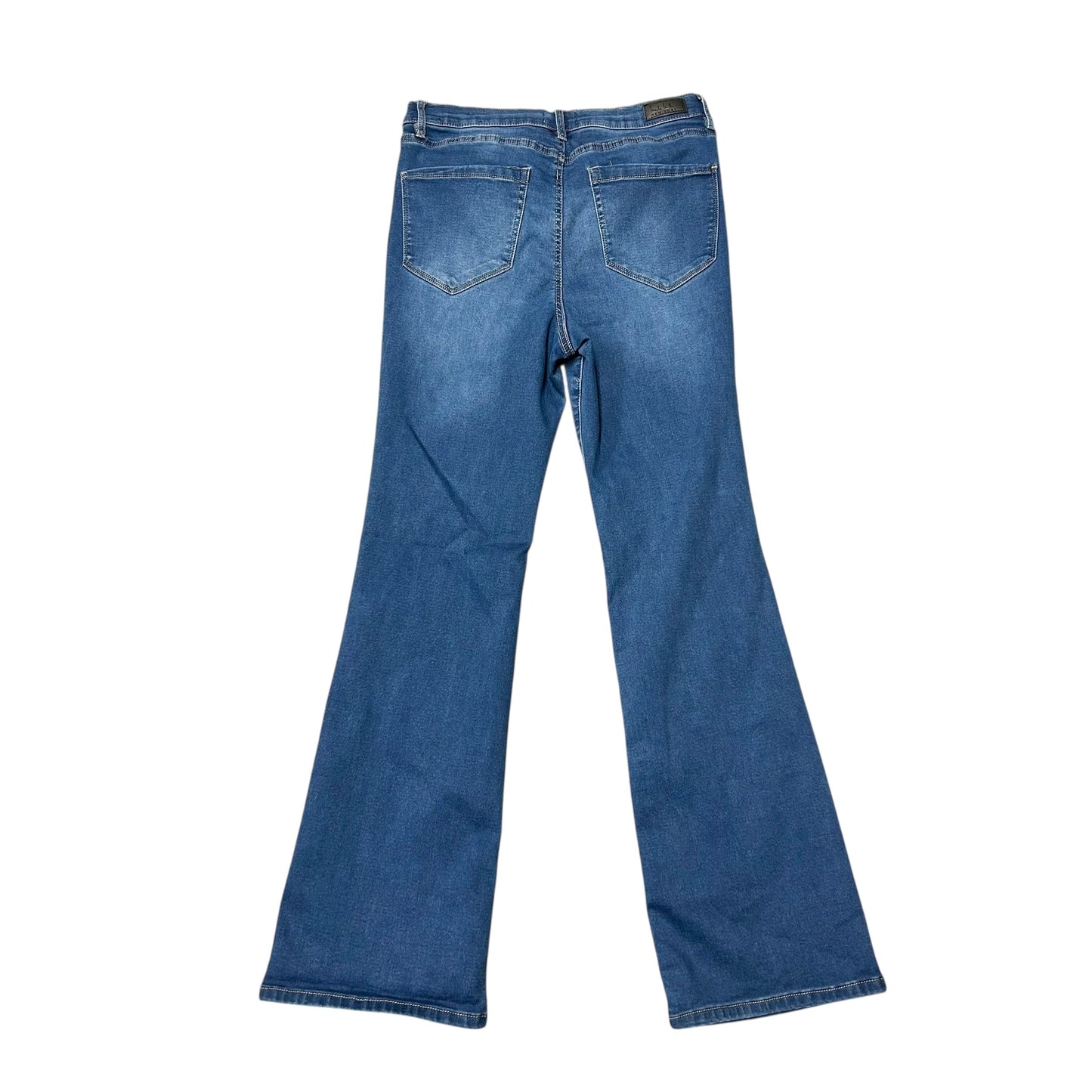 Jeans Boot Cut By Nicole Miller In Blue Denim, Size: 12