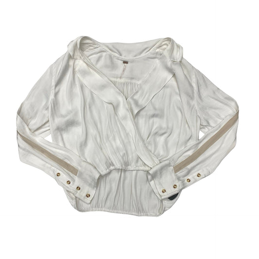 Top Ls By Free People In Cream & White, Size:M