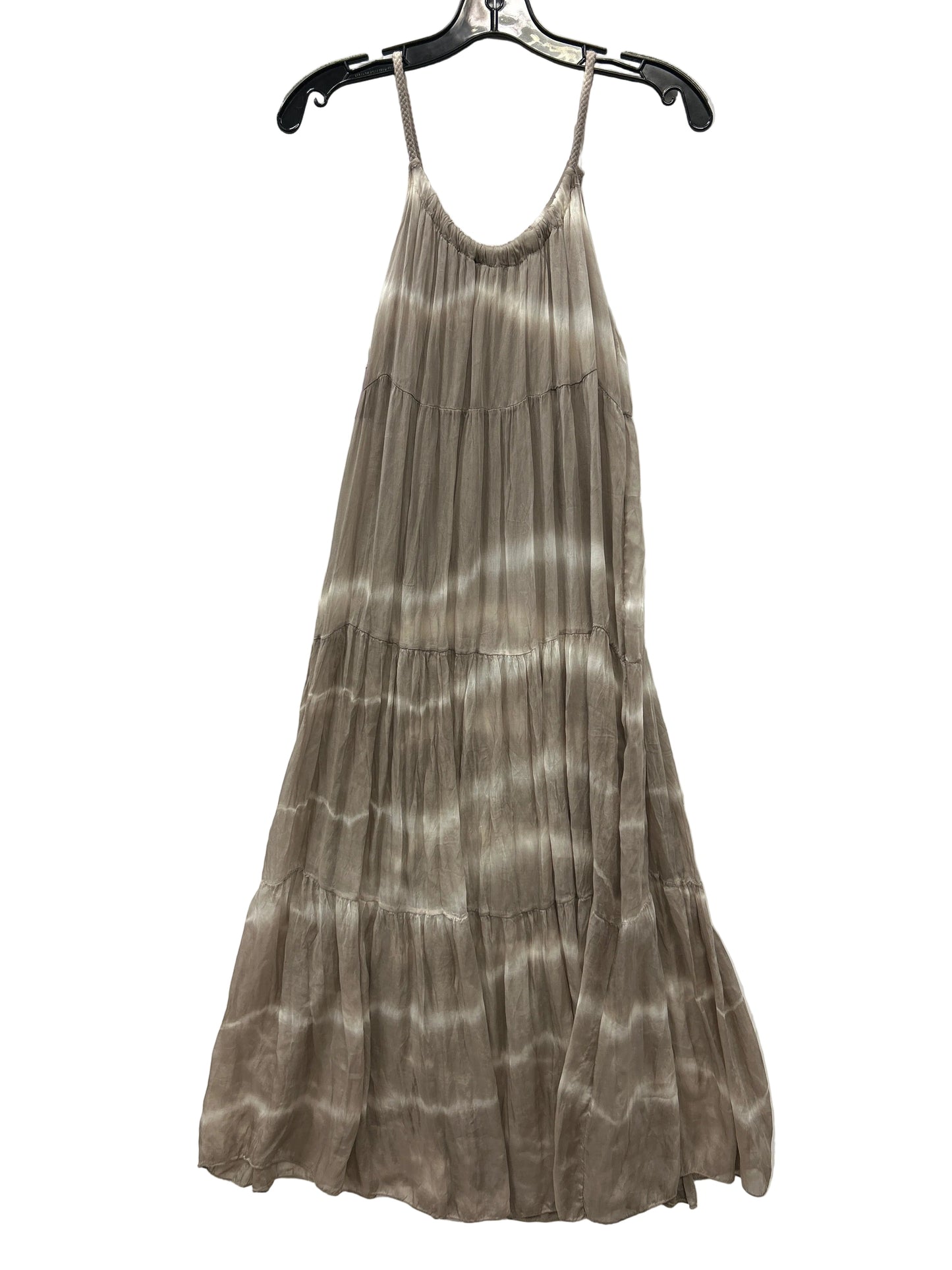 Dress Casual Maxi By Cmc In Taupe, Size:Xs