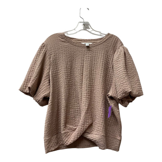 Top Ss By Nine West In Mauve, Size:Xxl
