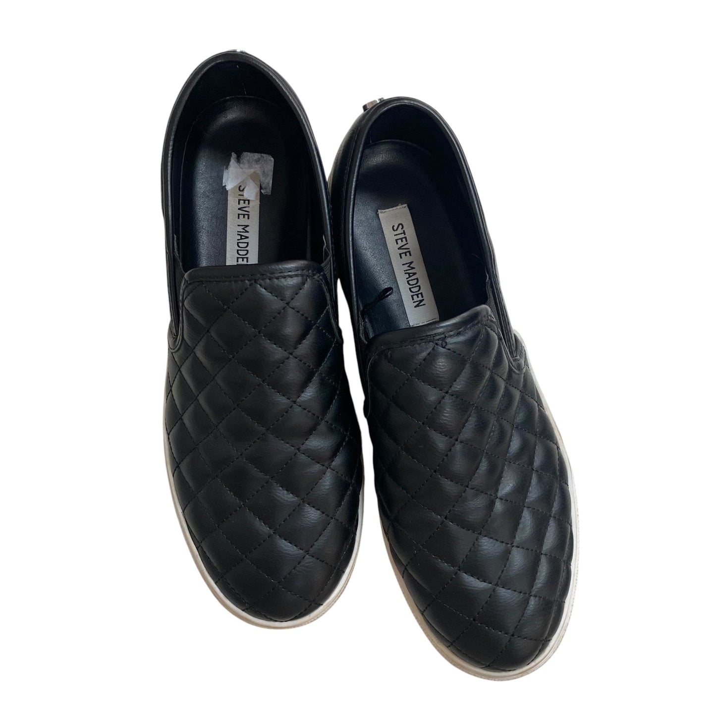 Shoes Flats By Steve Madden In Black, Size:9