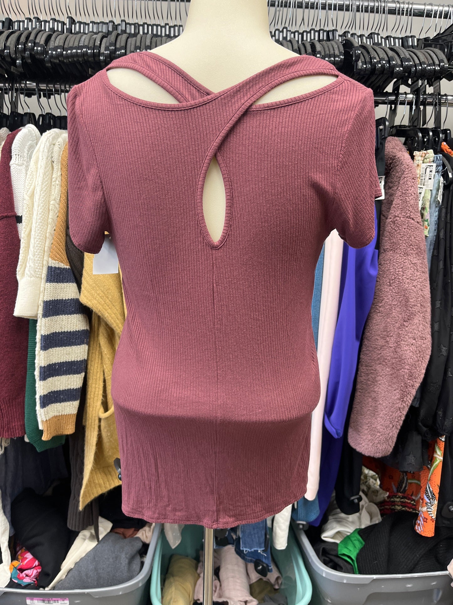 Top Ss By Harley Davidson In Maroon, Size:S