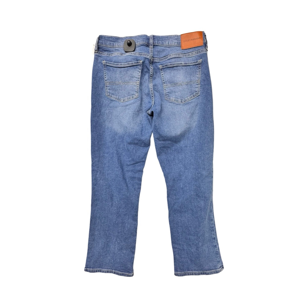Jeans Straight By Lucky Brand In Blue, Size:8