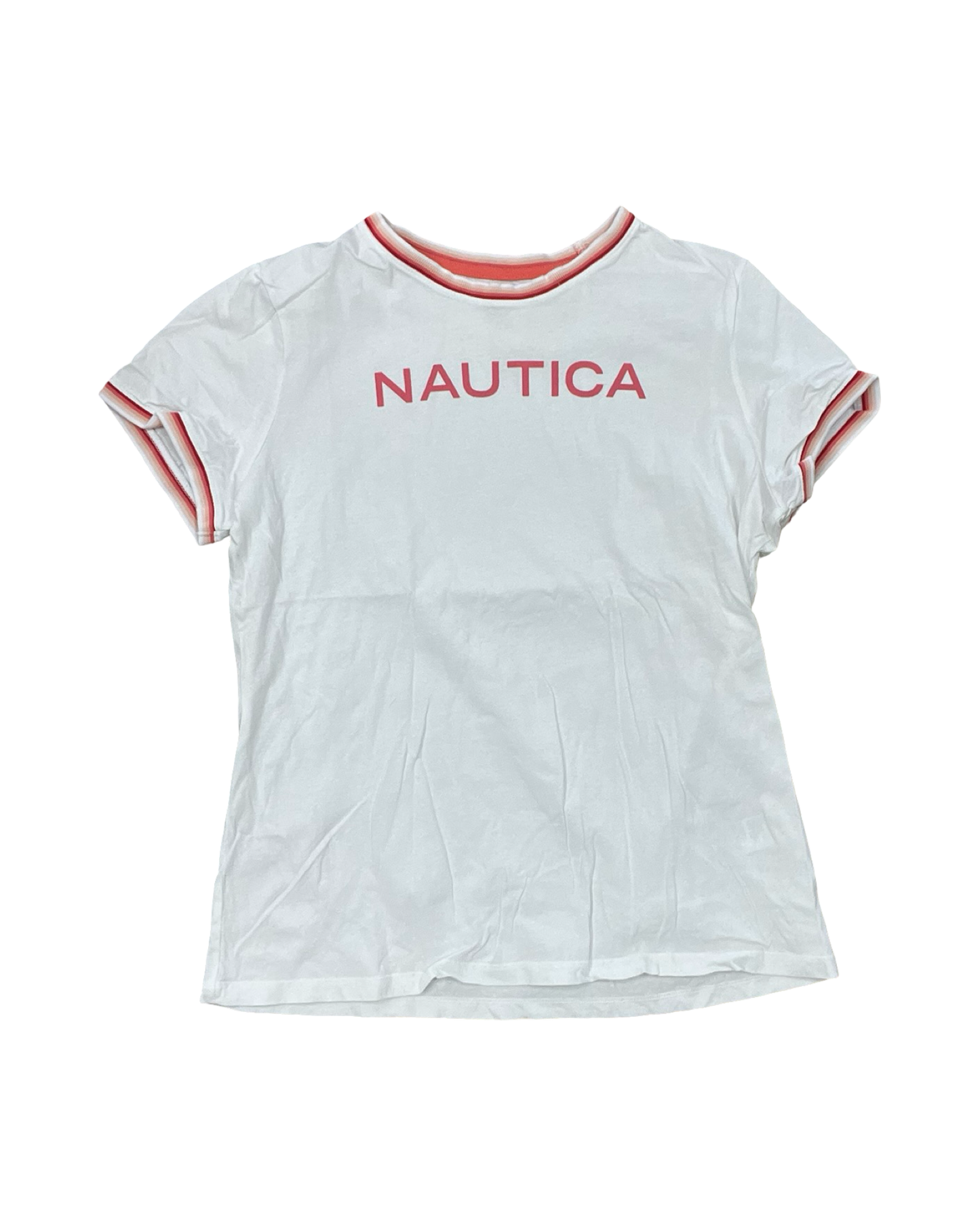 Top Ss By Nautica In White, Size:L