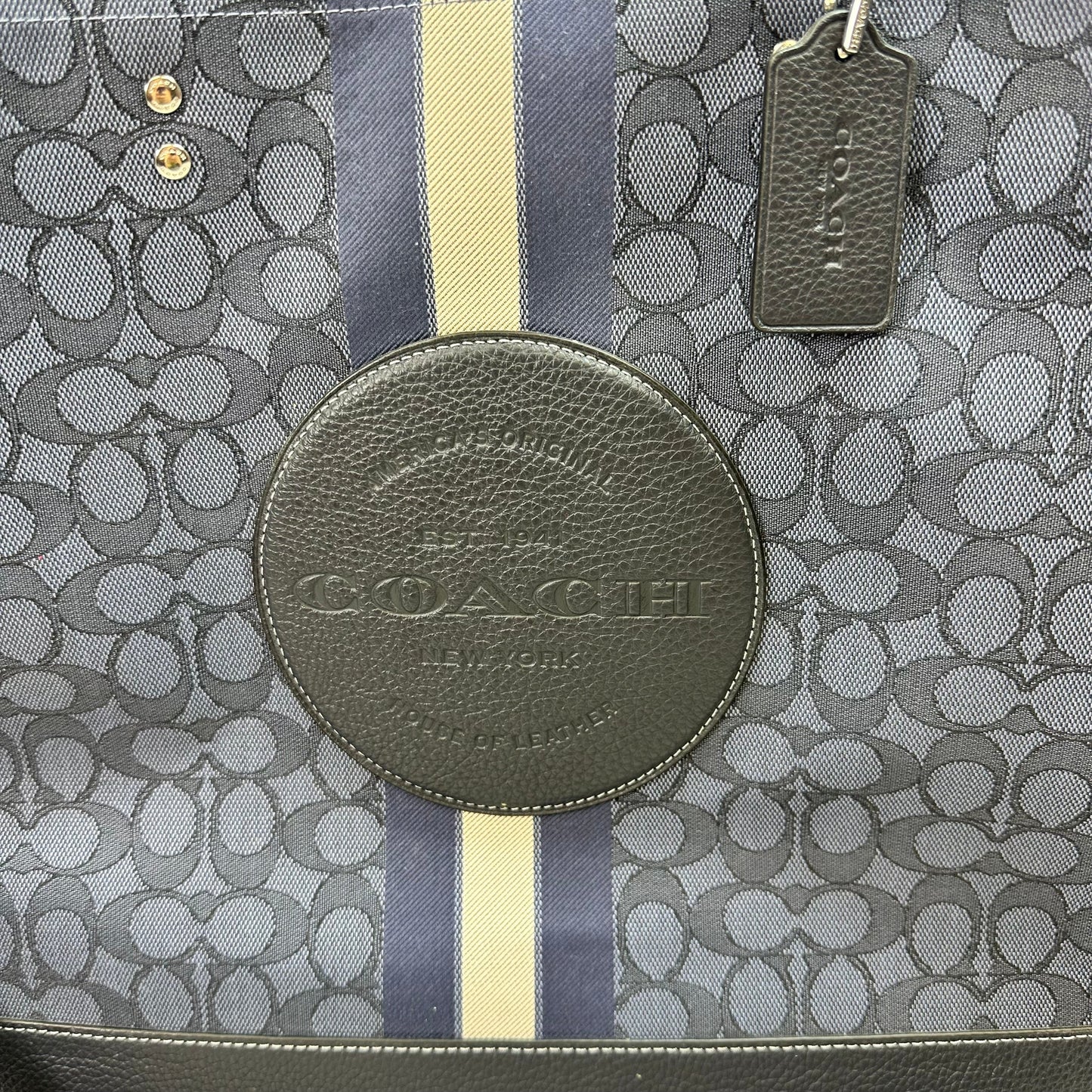 Tote Designer By Coach, Size: Large