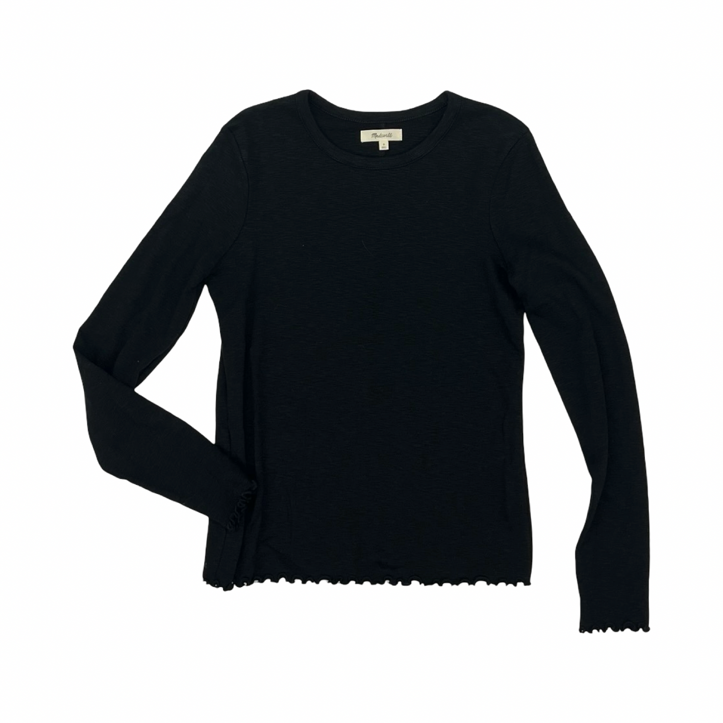 Top Ls By Madewell In Black, Size:S