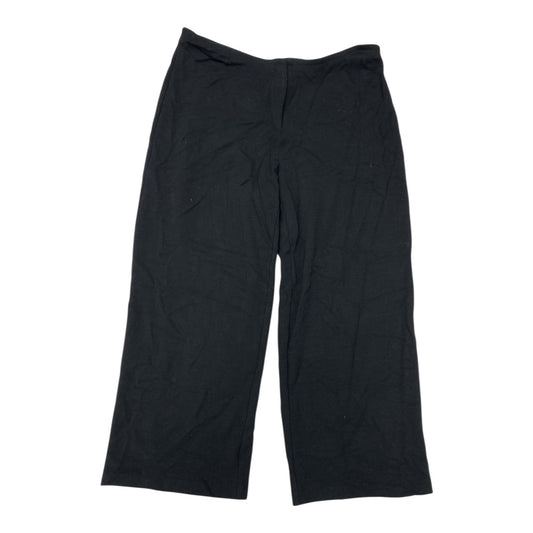 Pants Designer By Eileen Fisher In Black, Size:Xl