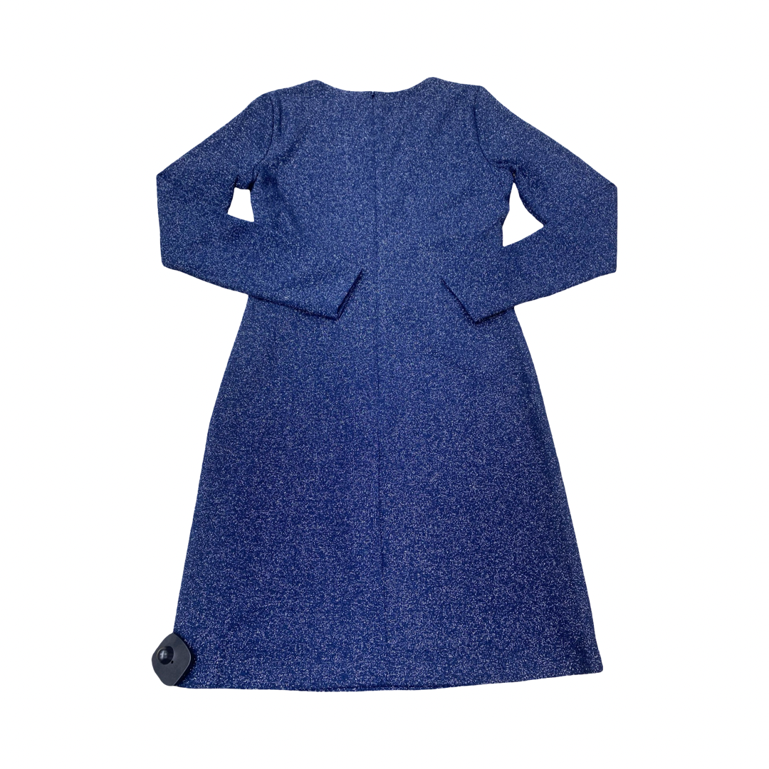 Dress Party Midi By Loft In Blue, Size:Xs