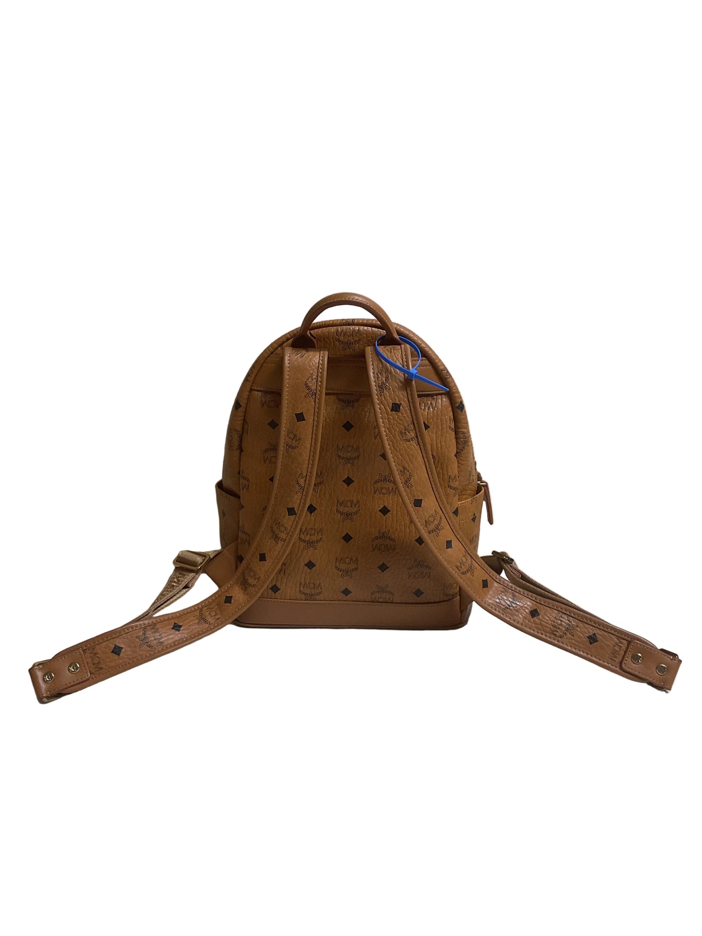 Backpack Luxury Designer By Mcm In Brown, Size:Medium