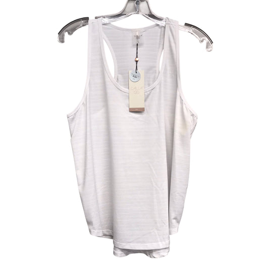 Athletic Tank Top By Calia In White, Size:L
