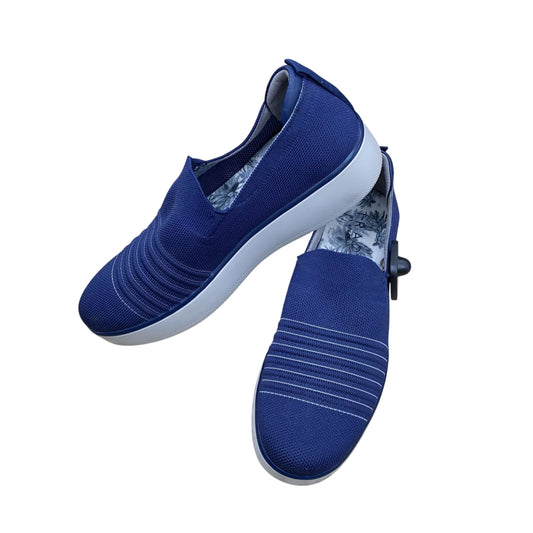 Shoes Flats By Alegria In Blue, Size:9.5