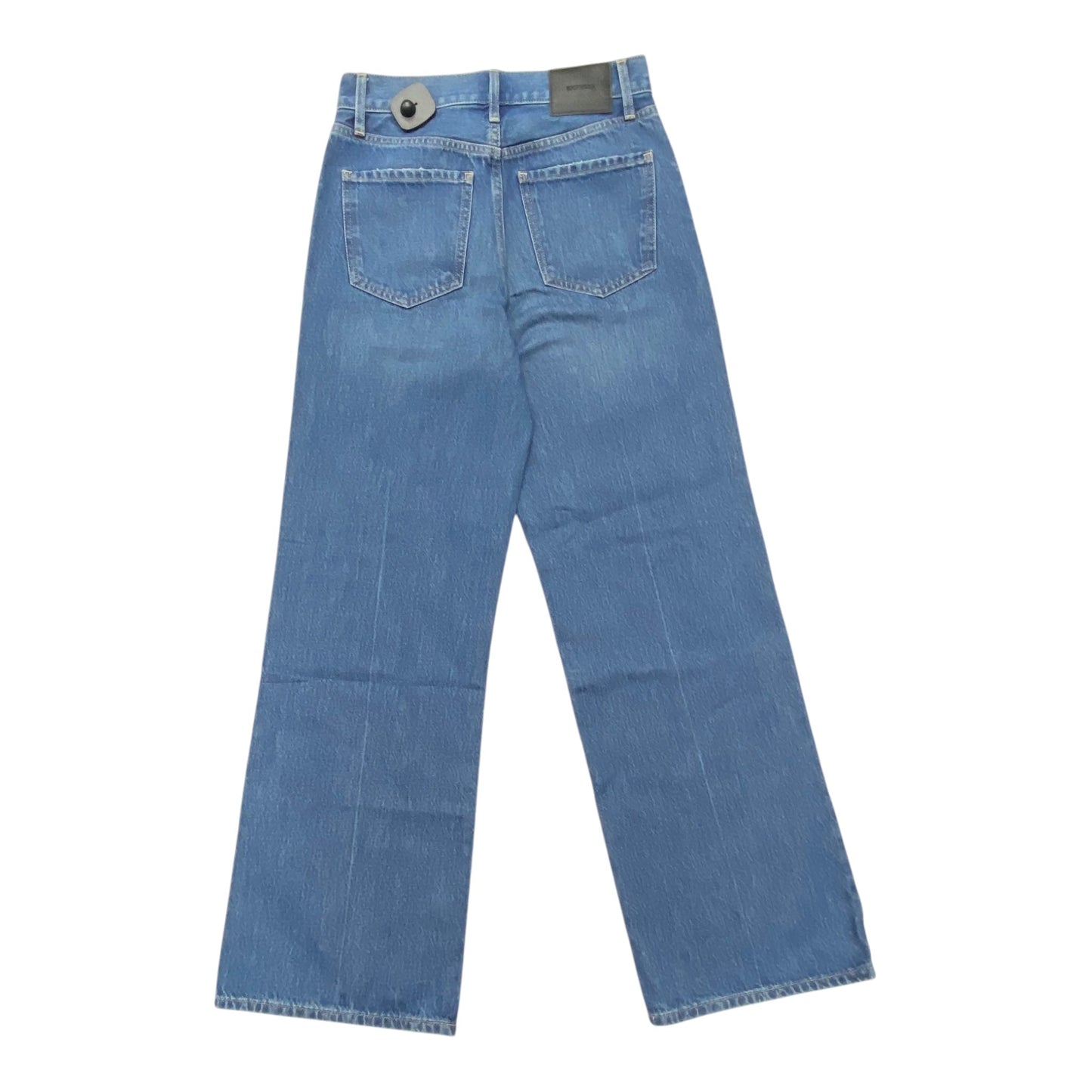 Jeans Wide Leg By Express In Blue Denim, Size:2