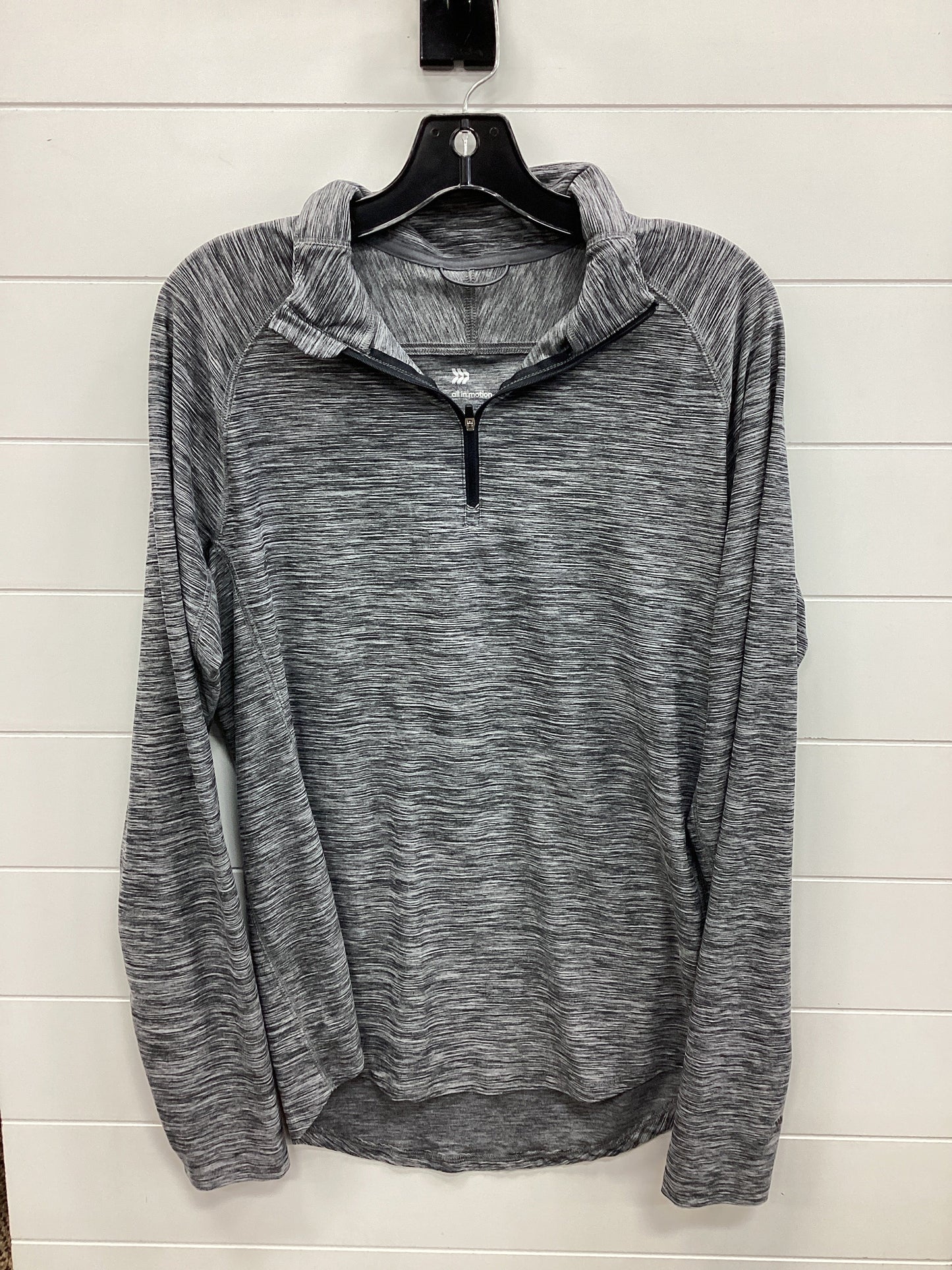 Athletic Sweatshirt Collar By All In Motion In Grey, Size:M