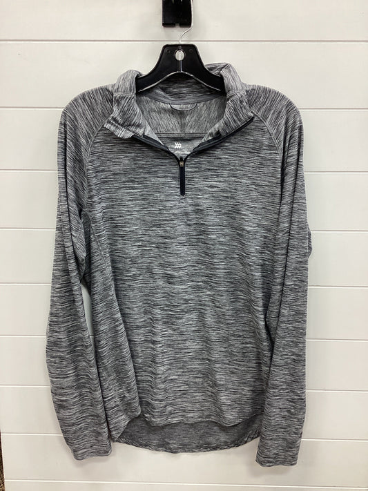 Athletic Sweatshirt Collar By All In Motion In Grey, Size:M