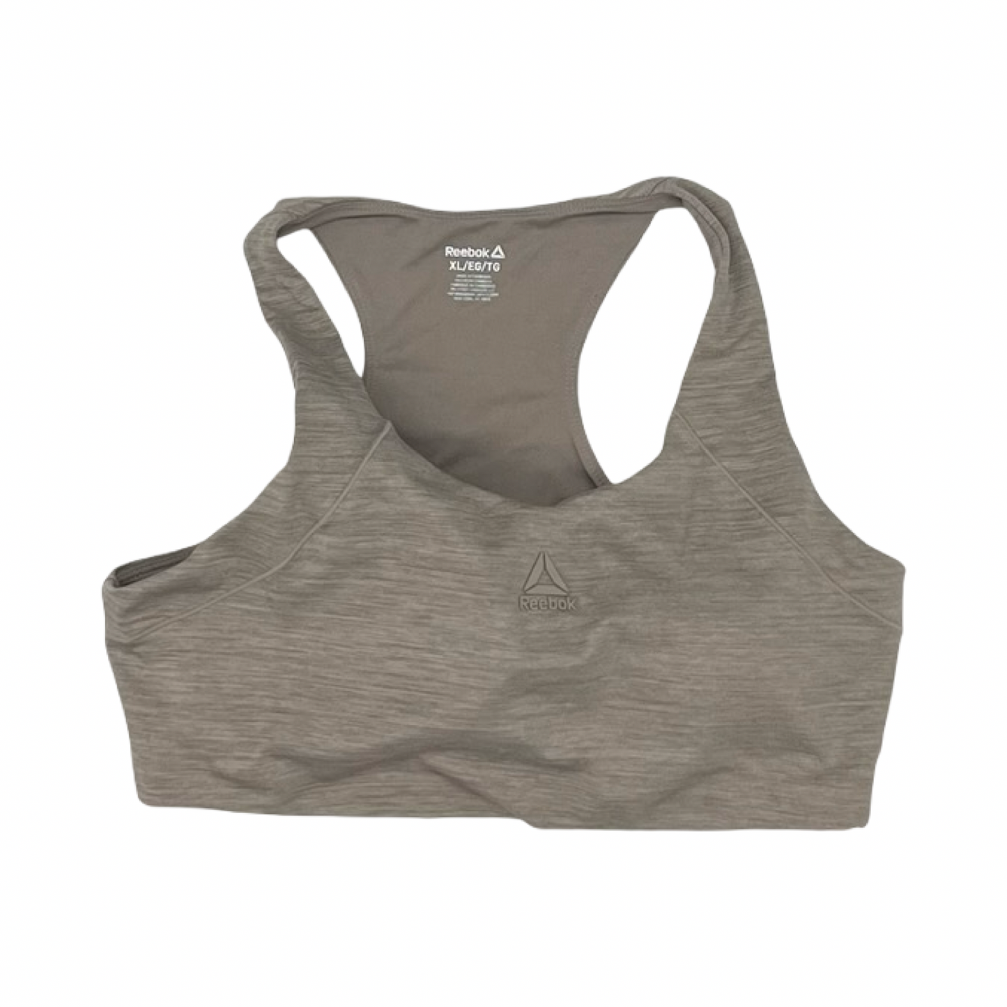 Athletic Bra By Reebok In Brown, Size:Xl