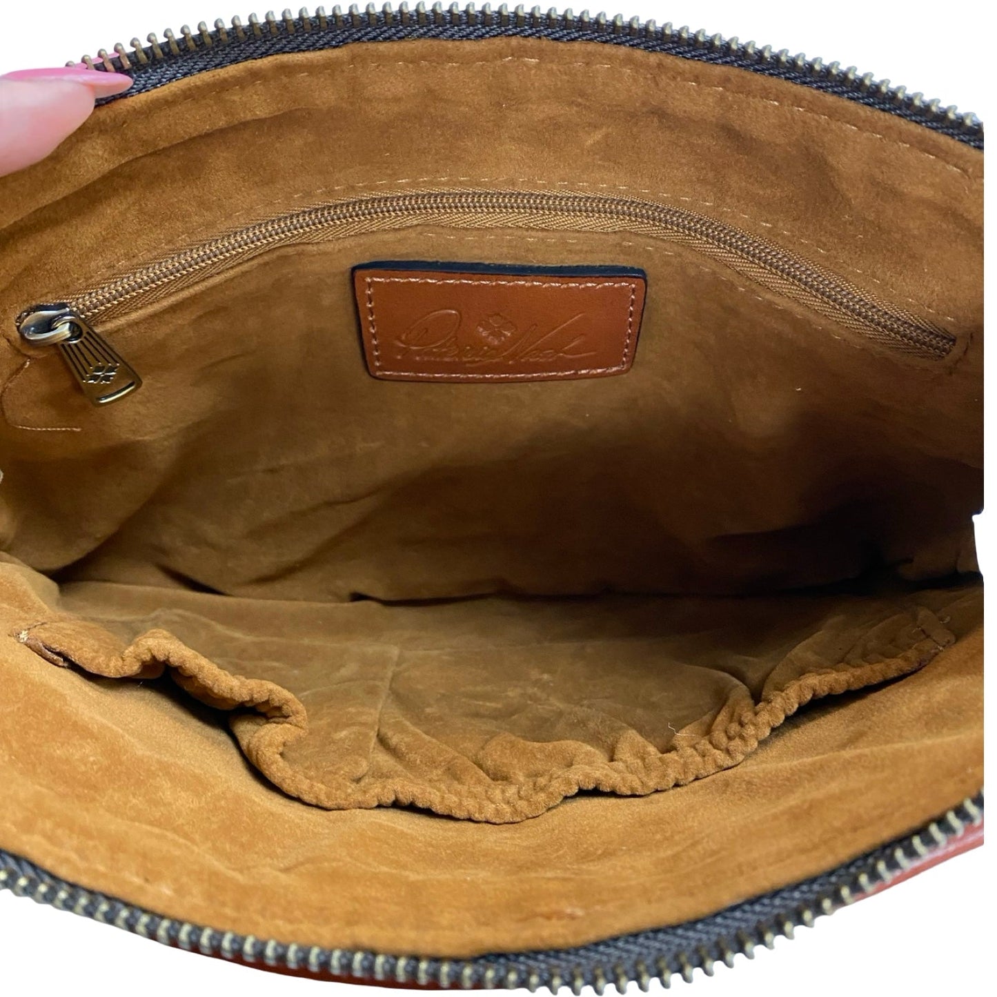 Wristlet Designer By Patricia Nash In Brown, Size:Large