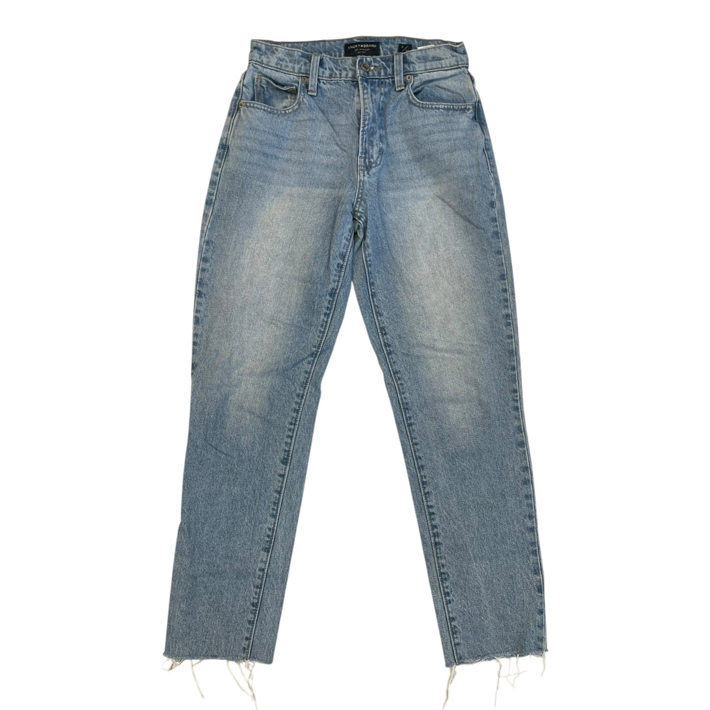 Jeans Boyfriend By Lucky Brand In Blue Denim, Size:0