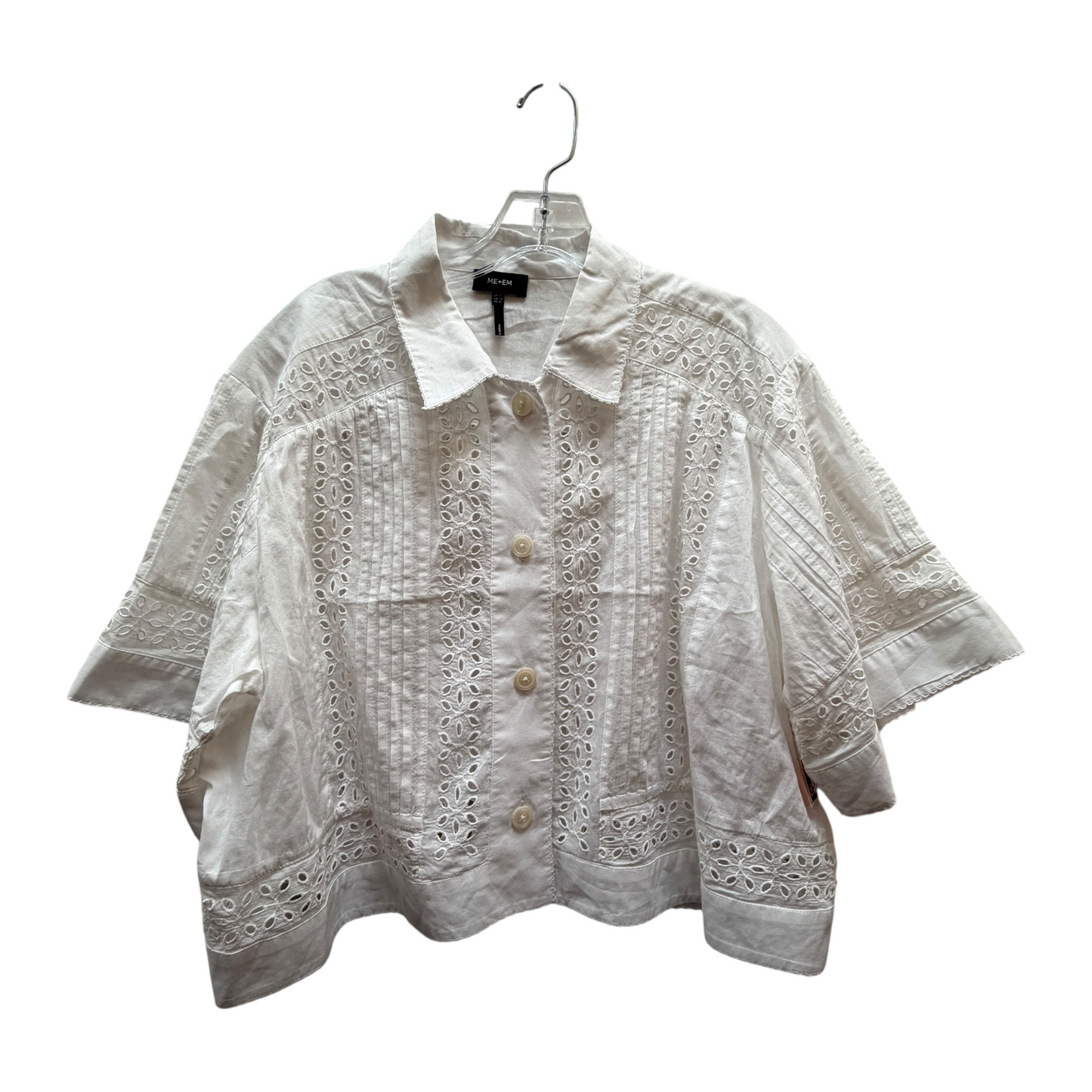 Top Ss By me+em In White, Size:L