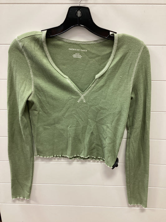 Top Ls By American Eagle In Green, Size:S