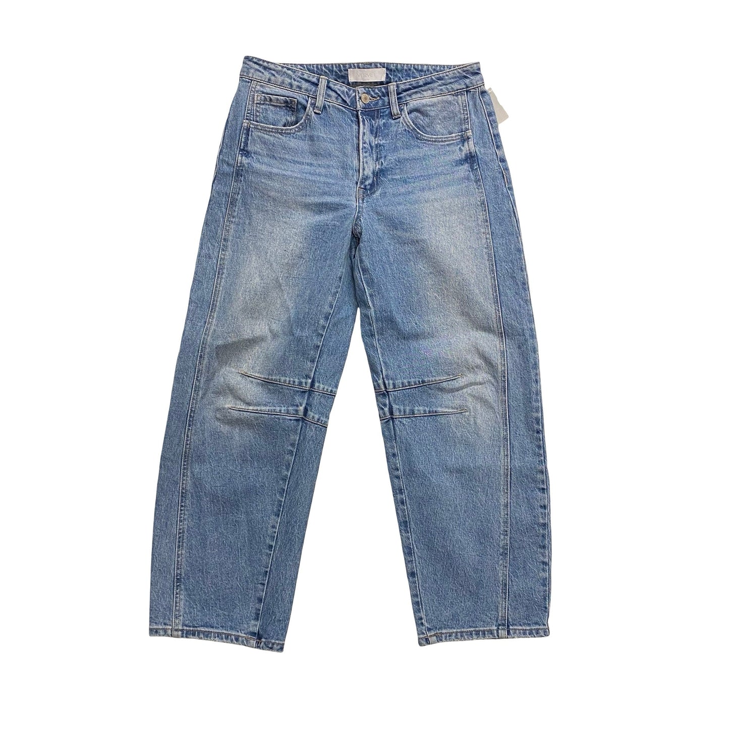 Jeans Boyfriend By Vervet In Blue Denim, Size:6