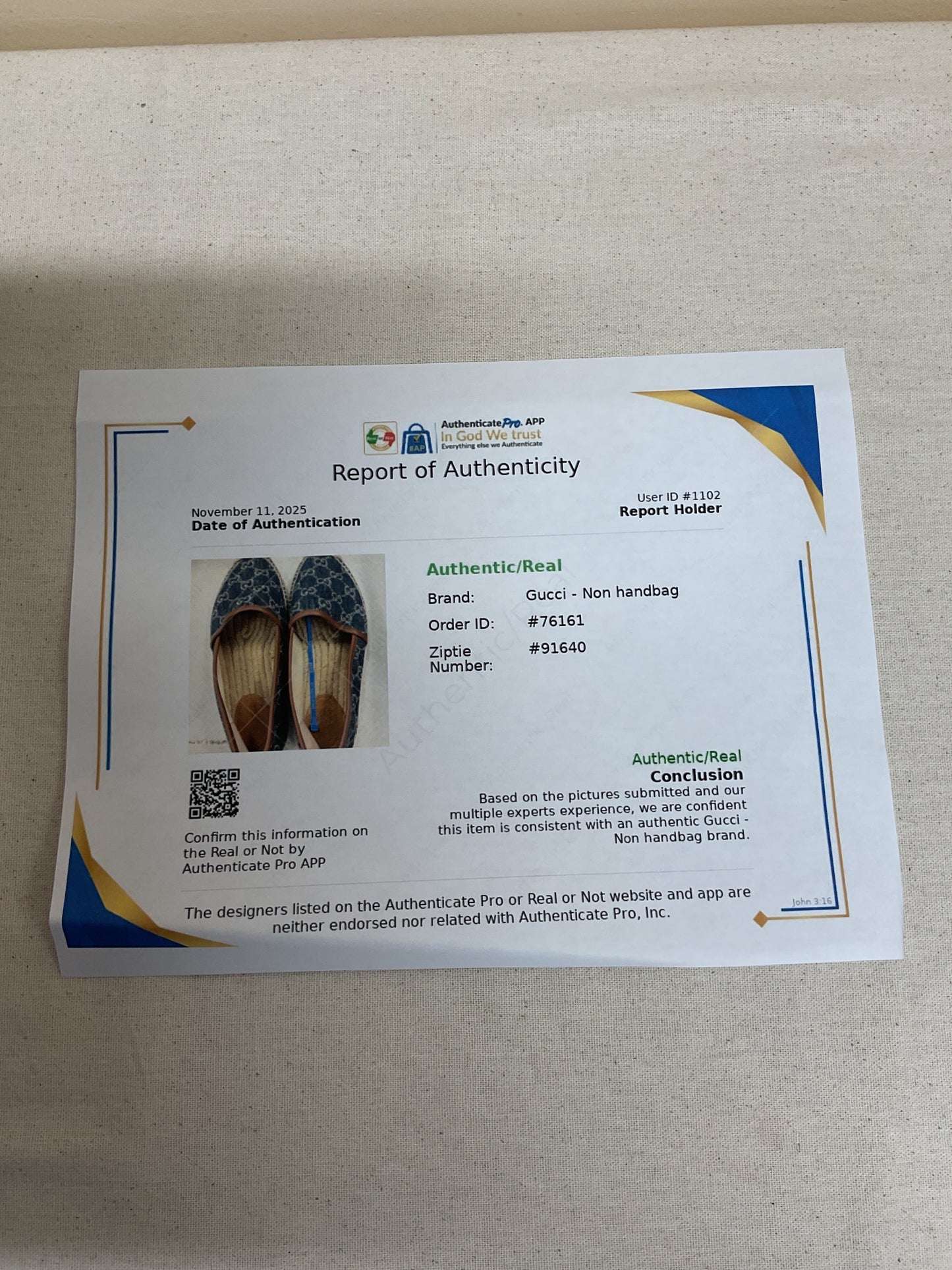 Shoes Luxury Designer By Gucci In Blue Denim, Size:9