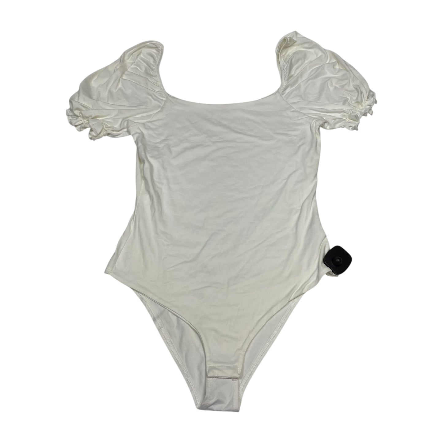 Bodysuit By Pink Lily In White, Size:L