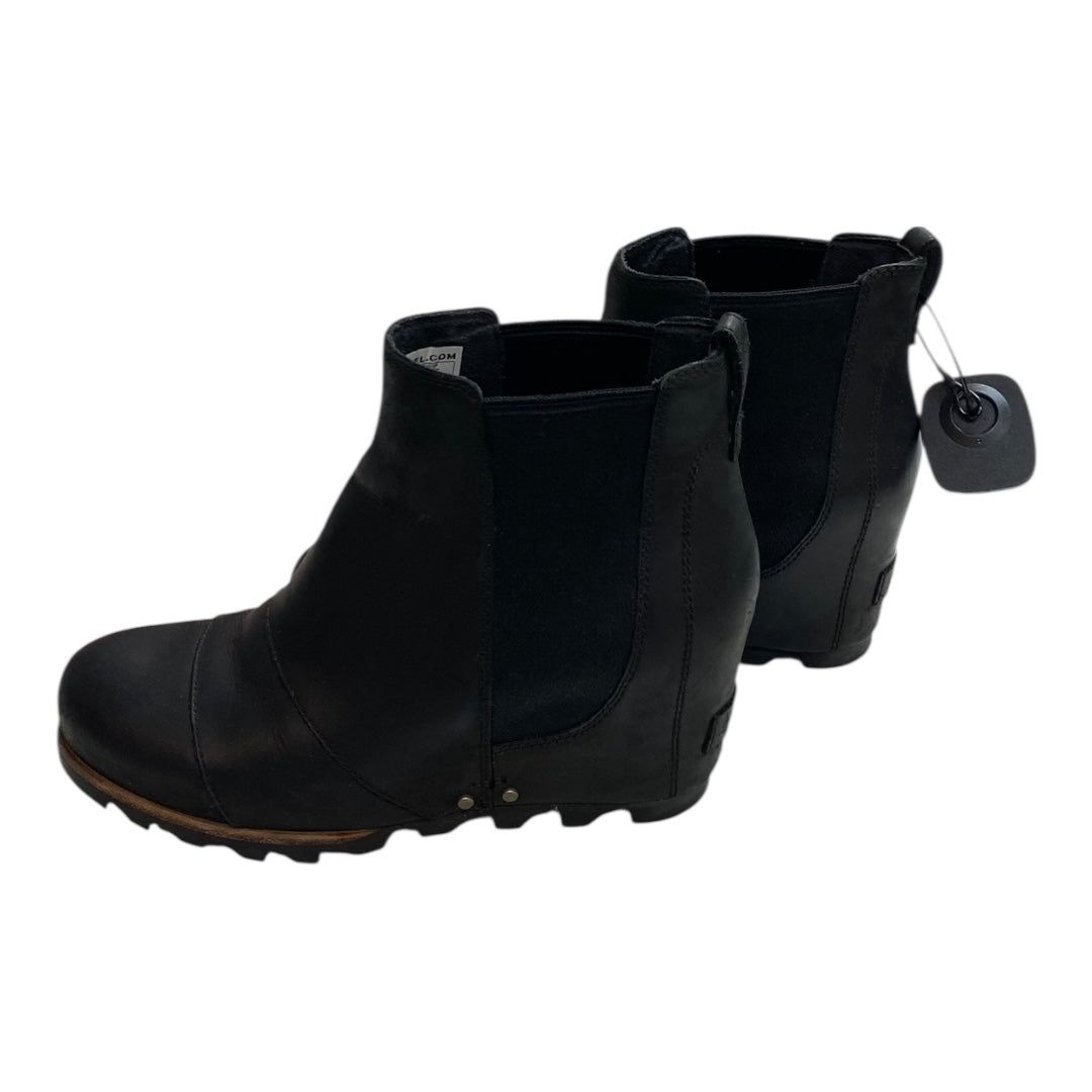 Boots Designer By Sorel In Black, Size:8
