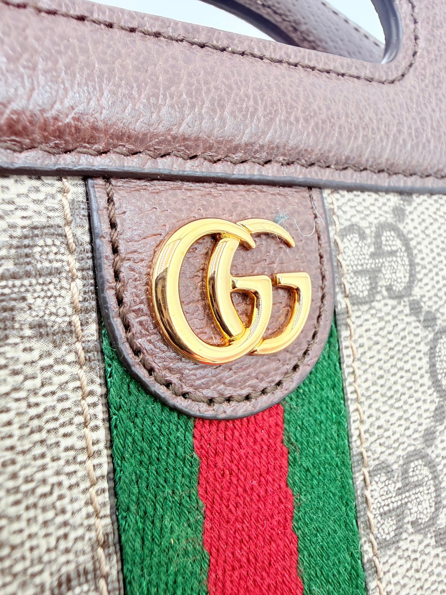 Crossbody Luxury Designer By Gucci In Multi, Size:Small