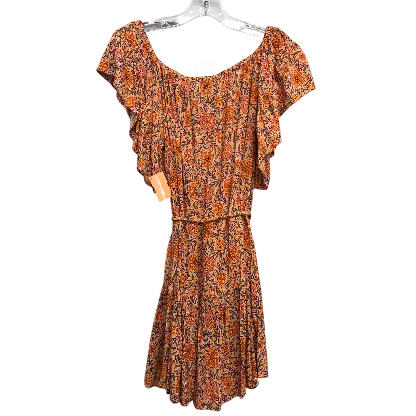 Dress Casual Short By Rachel Zoe In Orange, Size:S