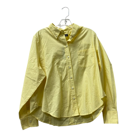 Top Ls By J. Crew In Yellow, Size:3X
