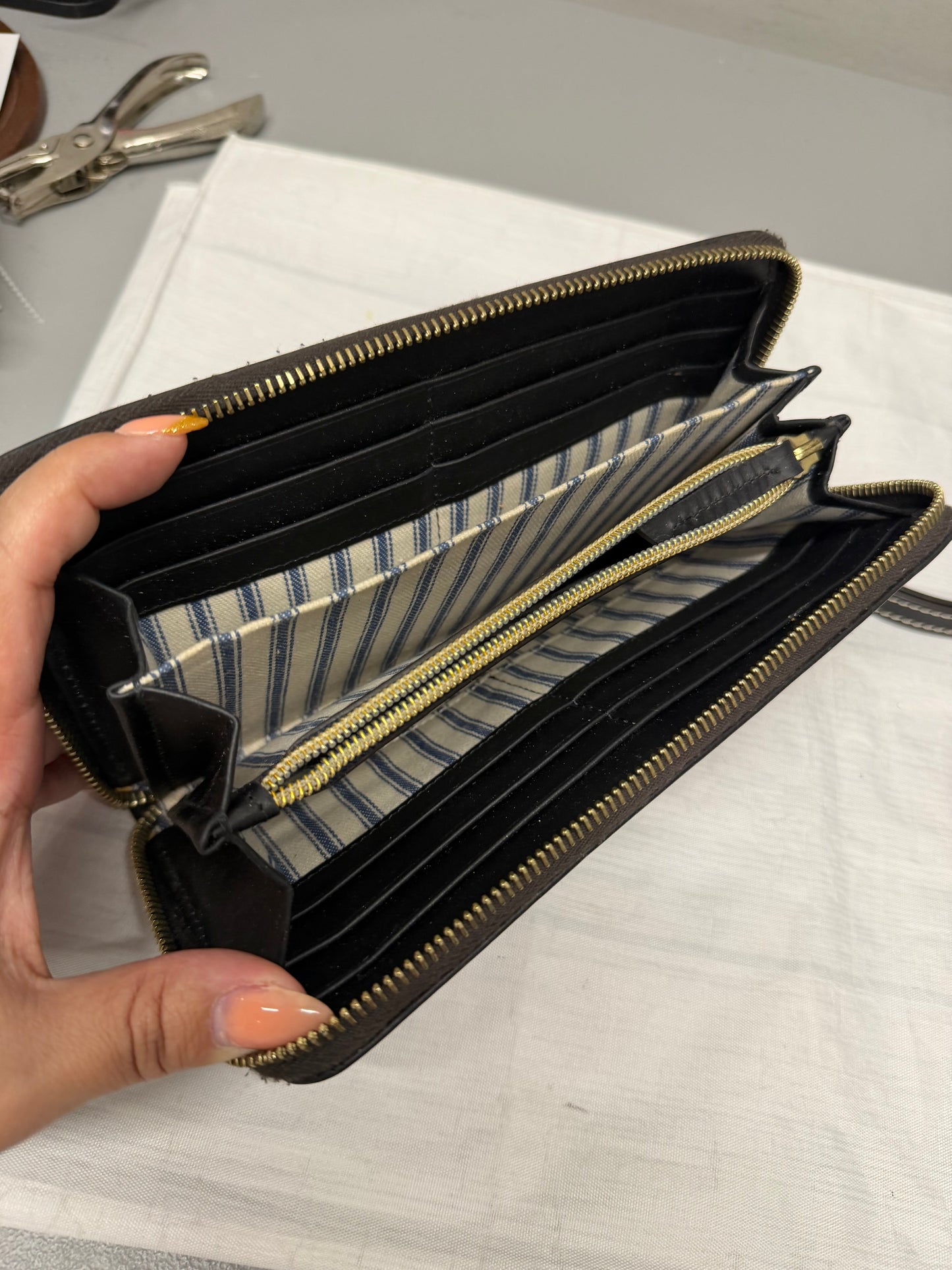 Wristlet Designer By Dooney And Bourke In Black, Size:Large